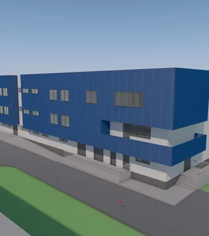 Proiectare Hală de producție și depozitare