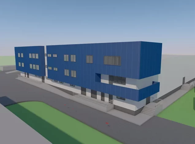 Proiectare Hală de producție și depozitare